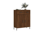 Buffet chêne marron 69,5x34x90 cm bois d'ingénierie XWSM62224