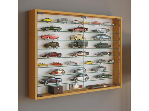 Artigeo bois verre vitrine suspendue vitrine murale collectionneur vitrine Mandosa XXL hêtre RCZT49410