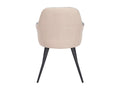 Lot de 2 Fauteuils Design Artigeo 81cm Beige/Gris OOCT32387
