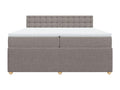 Sommier à Artigeo de lit avec matelas Artigeo 200x200 cm Tissu TDLI51557
