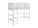 Lit mezzanine Chezlova LB014 80x190 cm Blanc KAYN00301