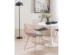 Lot de 2 chaises de salle à manger BEATTY Métal Rose doré NZJW83546