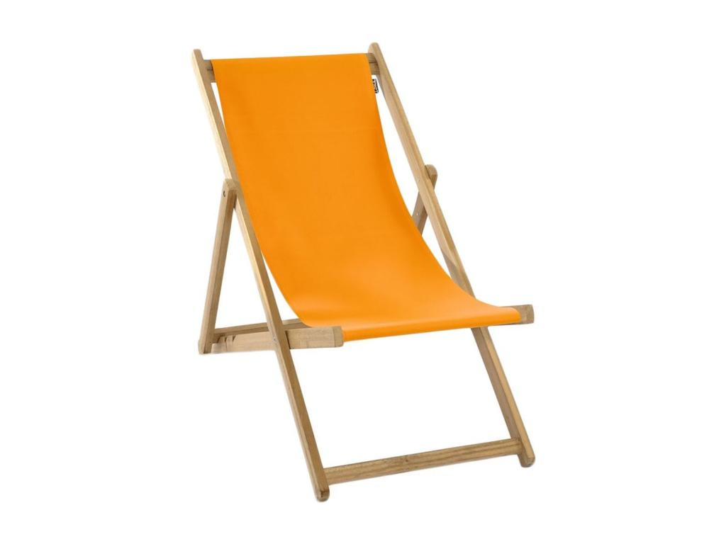 Chilienne transat enfant bois d'eucalyptus tissu coton Chezlova SOVF01150