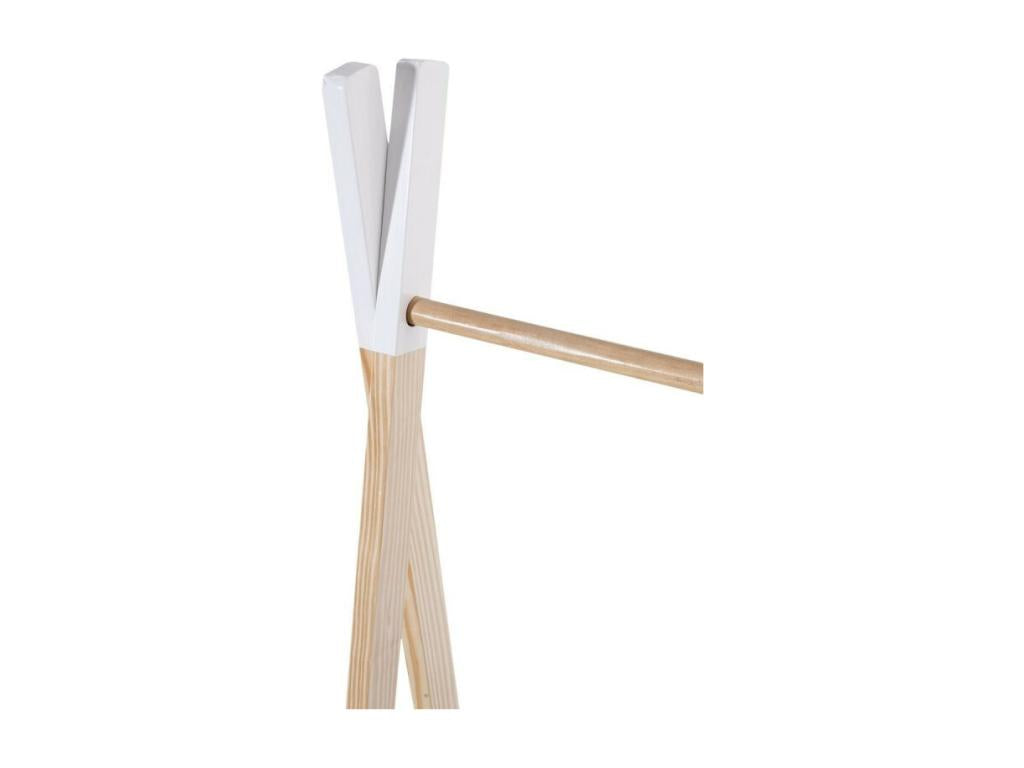 Penderie pour Enfant en Pin Rêve 126cm Naturel UNBL10808
