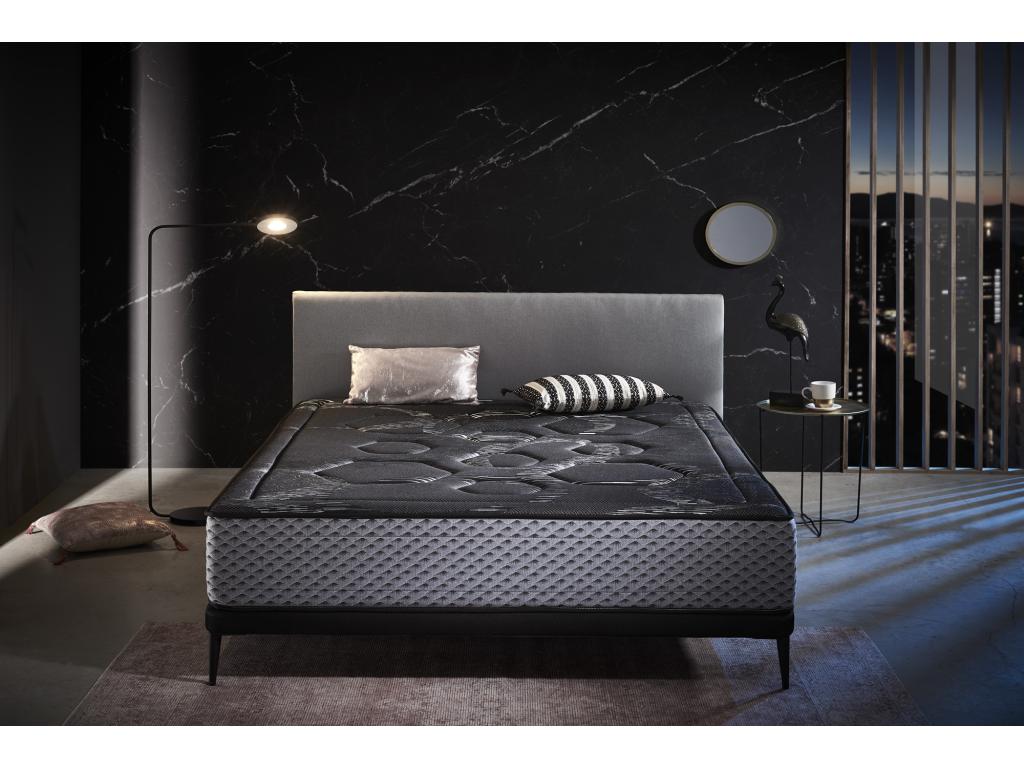 Matelas à ressorts ensachés 67.5x200 Graphène Nuit Chezlova Hauteur 30 /-2. SNVL09371