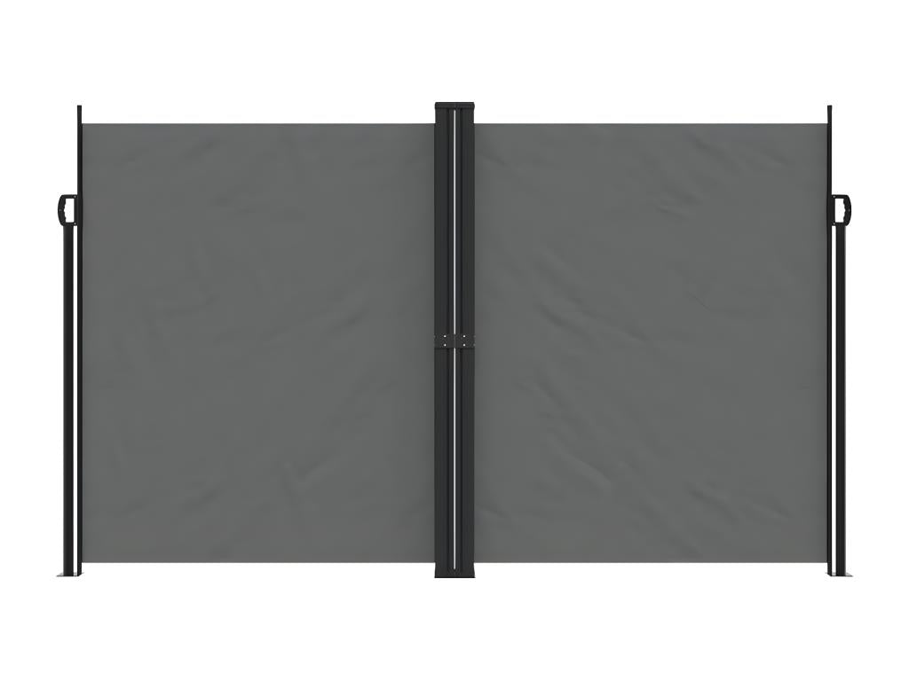 Auvent latéral rétractable anthracite 200x600 cm TRBK19325