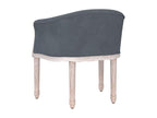 Chaise à manger Gris foncé Velours AAQG99424