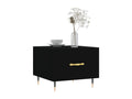 Table basse Noir 50x50x40 Bois d'ingénierie IJME04137
