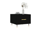 Table basse Noir 50x50x40 Bois d'ingénierie IJME04137
