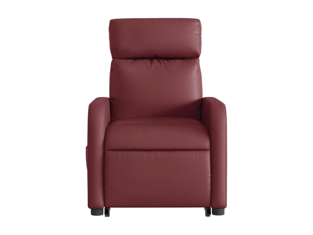 Fauteuil inclinable Rouge bordeaux Similicuir SRGI70887