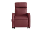 Fauteuil inclinable Rouge bordeaux Similicuir SRGI70887