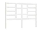 Tête de lit Blanc 126x4x104 cm Bois massif de pin FFGB85662
