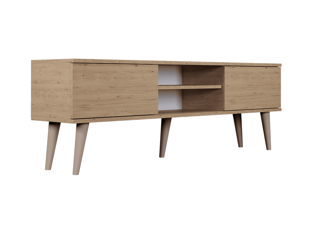 Meuble TV 160 cm Artigeo - Bois WAGP96919