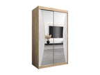 ARMOIRE Artigeo À PORTES COULISSANTES 200/120/62 2 Portes Artigeo/Blanc NVVE07231