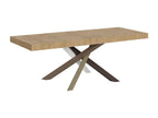 Table extensible 90x160/264 cm Volantis Premium Chêne Nature cadre 4/C OWQN27082