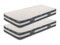 Lot de 2 Matelas s Alses 70x190x22 cm - Ferme - Face Hiver Laine - Artigeo Poli Lattex Haute Densit QWES01915