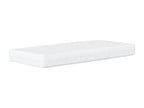 Lit de jour avec matelas noir 90x190 tissu IWGL37922