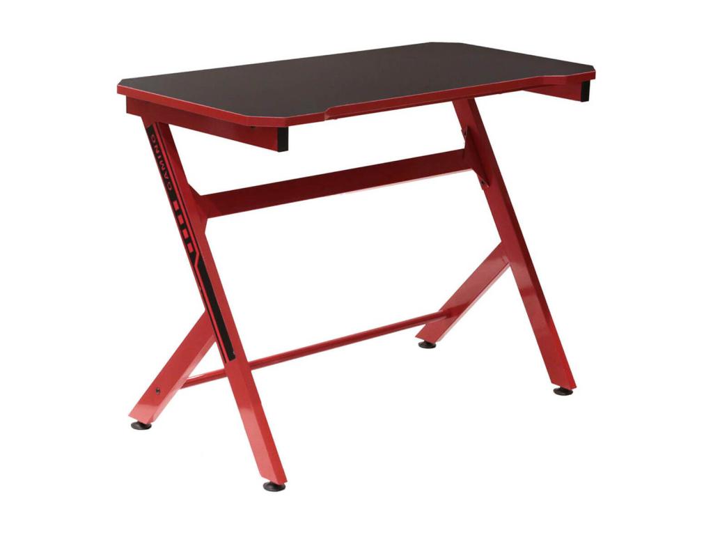 Chezlova - Bureau Métallique Noir et Rouge RPSF92014