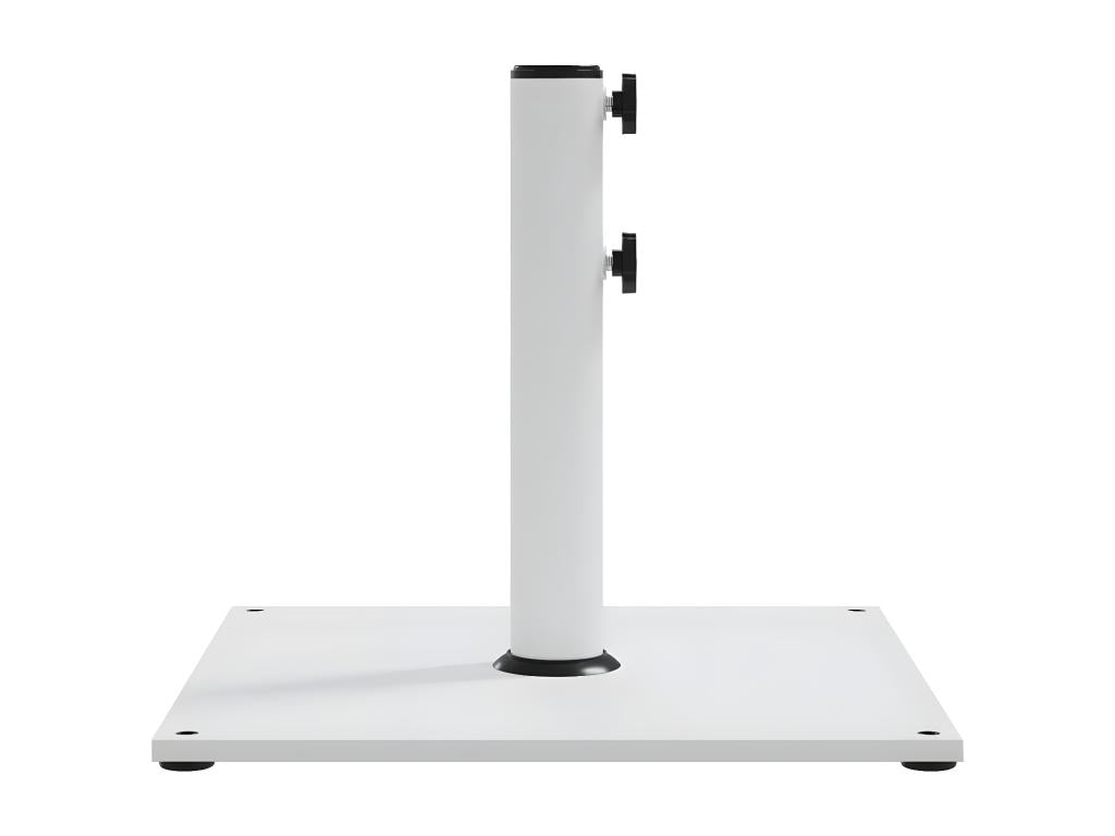 Chezlova Premium - Base de parasol pour mâts 32/38/48 mm 17 kg carré VEHS10581