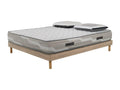 Ensemble Matelas Select Ressorts ensachés - 160x200cm avec 2 Oreillers Artigeo et Sommier Artigeo chêne RRKE81523