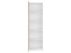 Armoire colonne 1 porte Artigeo Blanc et Bois FYFV87240