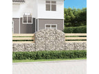 Panier de gabions arqué 150x50x120-140 Fer galvanisé DXWS06152