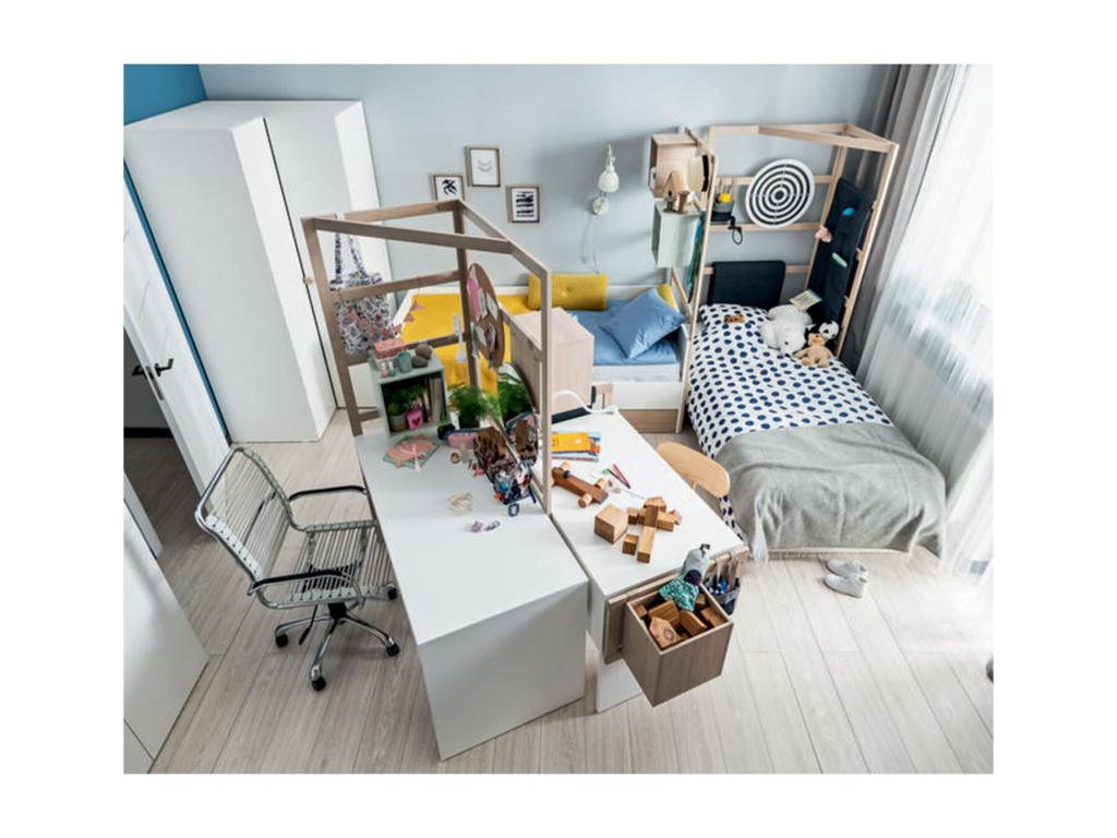 Bureau 2 tiroirs avec Artigeo de rangement - Artigeo KSAN03985