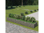Jardinière à gabion Acier galvanisé 450x90x50 DLOO01852