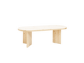 Table à manger en bois de sapin naturel 200x75cm - Chezlova AEKM65730