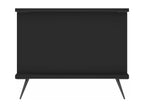 Table basse noire 90x50x40 cm bois d'ingénierie JZAN16633