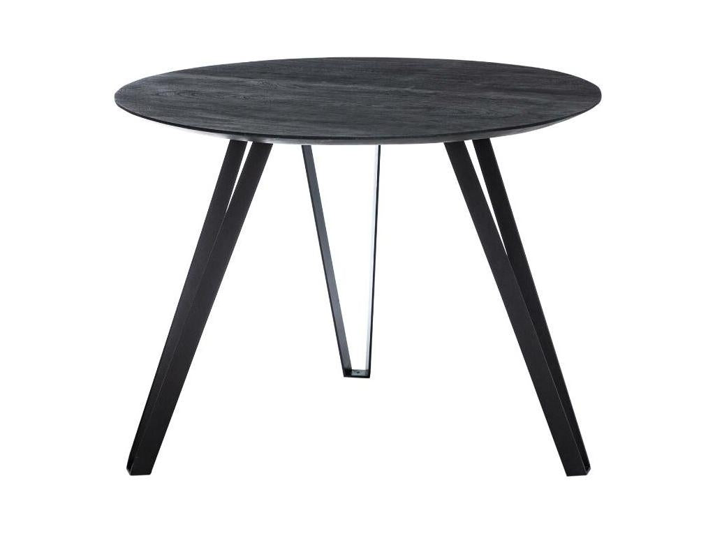 Table à manger en bois de manguier et métal Chezlova JCTW63032