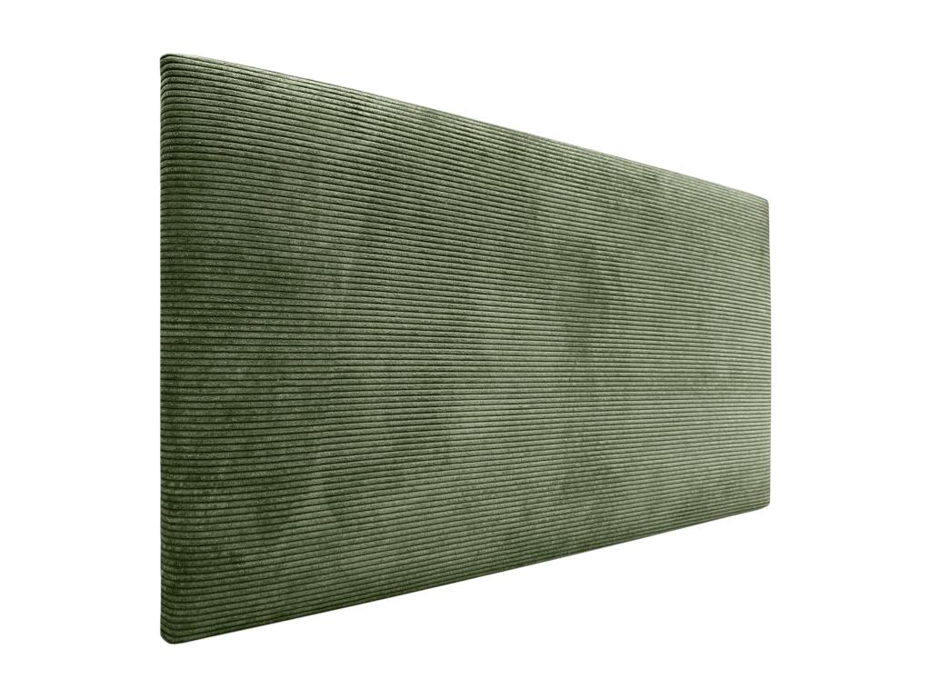 Artigeo Tête de Lit Velours Côtelé Uni 145x60 Lits 120/135/140 - Vert Artigeo GRSD26043