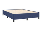 Lit à sommier tapissier avec matelas Bleu 140x200 cm Tissu CIVQ19223