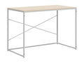 Bureau d'ordinateur Blanc chêne 110x60x70 cm Bois d'ingénierie PFUE43190
